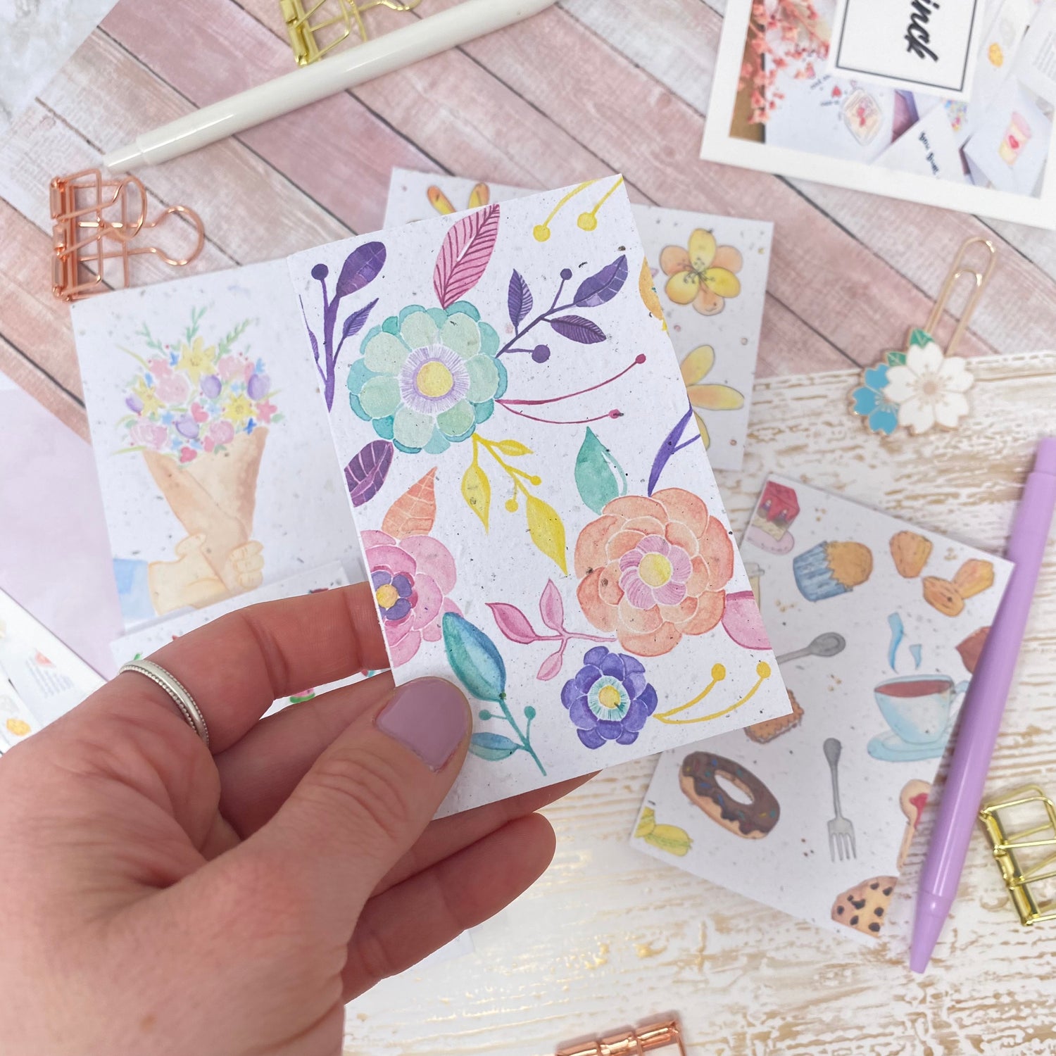 Mini-cartes de souhaits