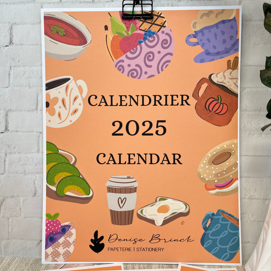 Calendar 2025 - Recycled paper