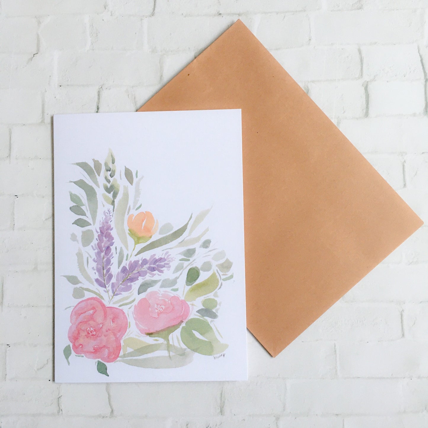 Greeting Card - Floral explotion