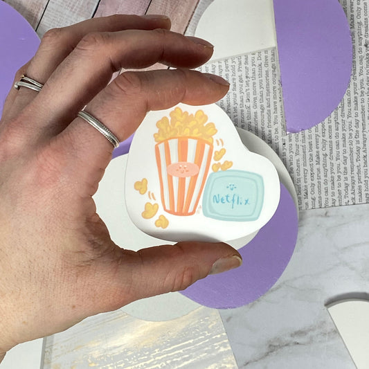 Sticker - Popcorn & movies