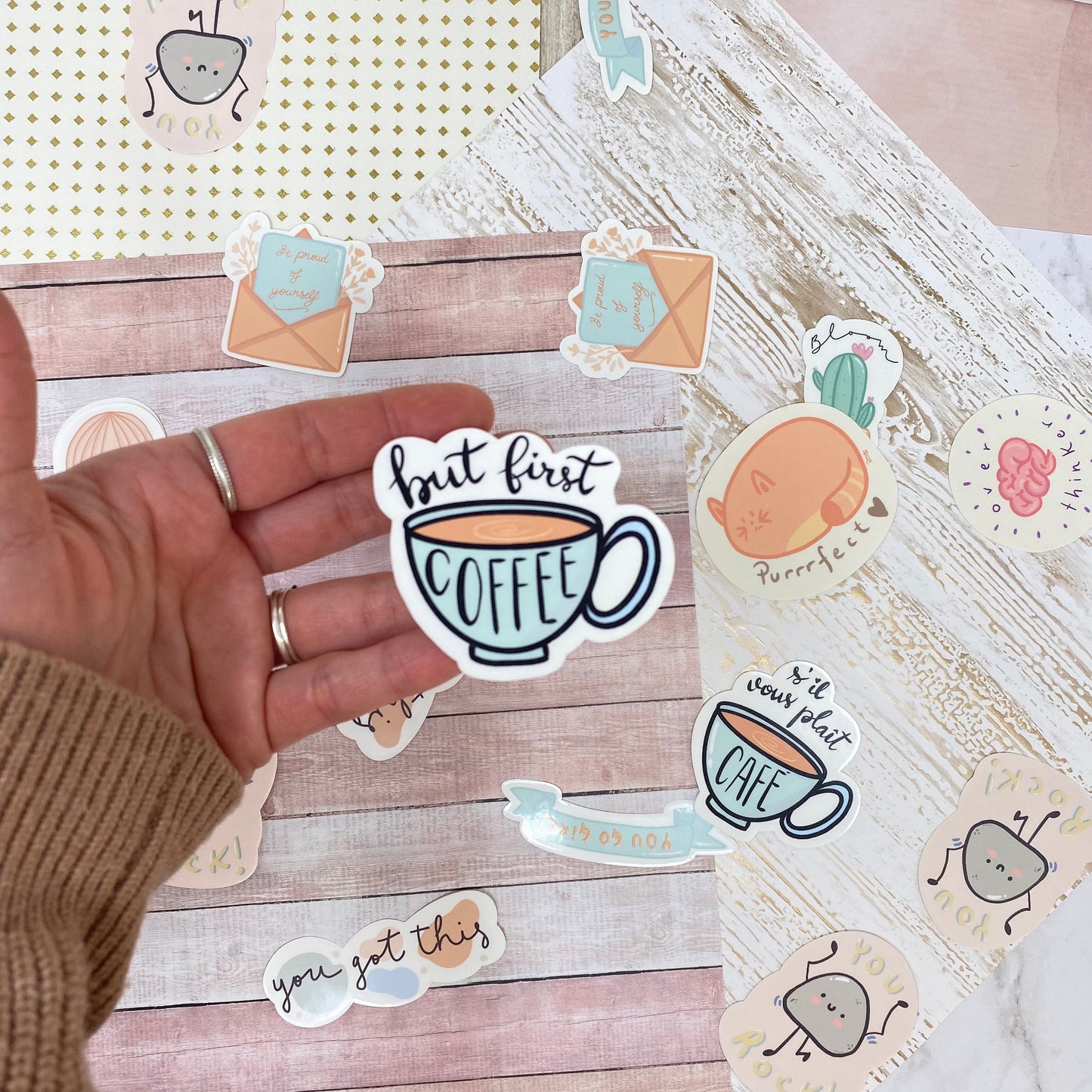 Sticker - But coffee first