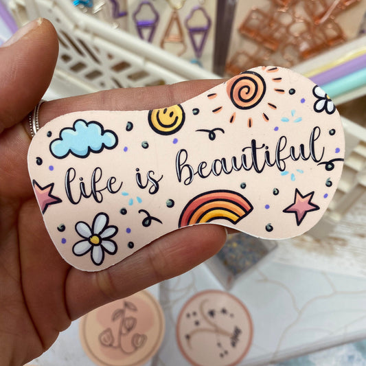 Sticker - Life is beautiful