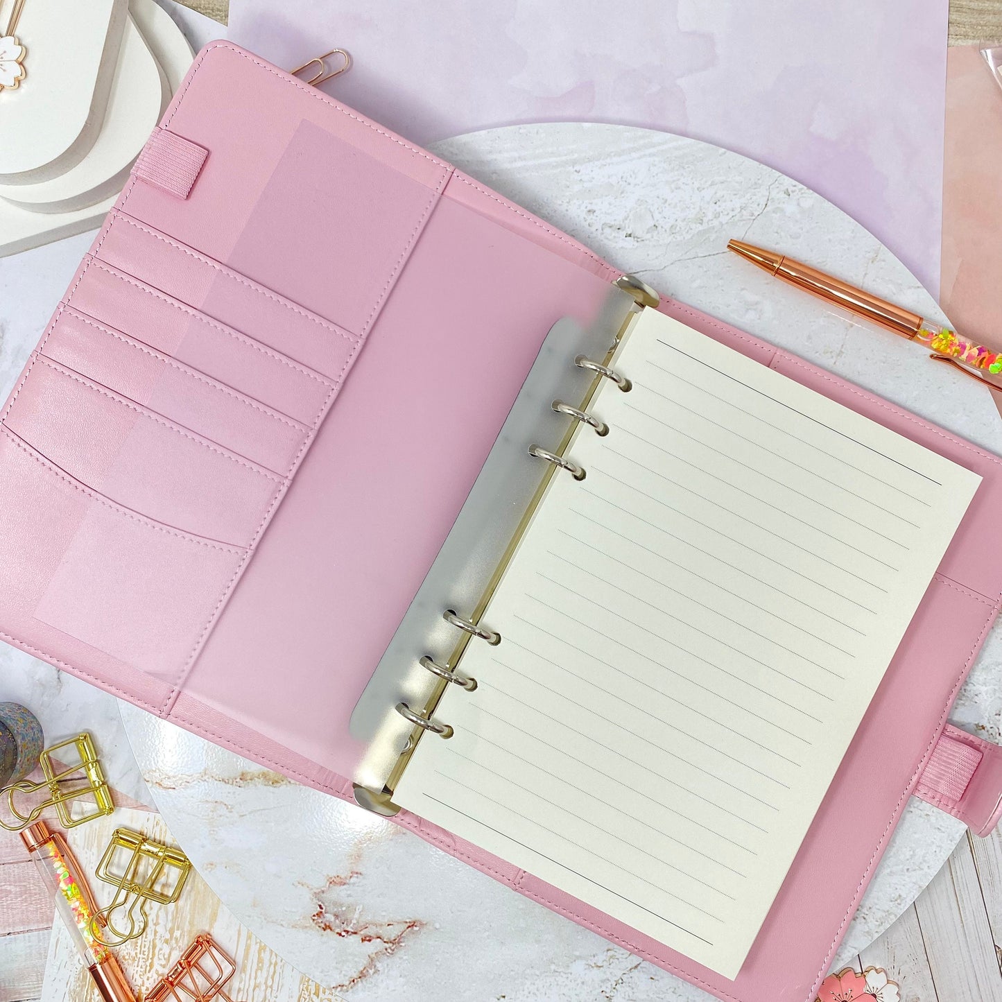 A5 softcover notepad - Pink